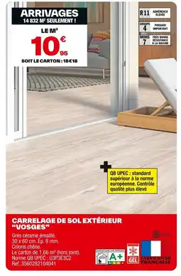 Brico Dépôt Carrelage de sol extérieur offre