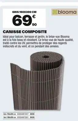 Brico Dépôt Canisse composite offre