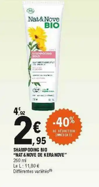 E.Leclerc Shampooing Bio offre