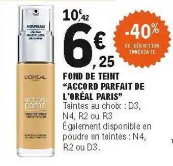 Fond De Teint 