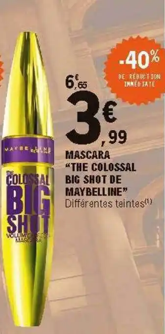 E.Leclerc Mascara offre