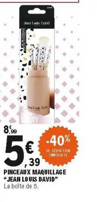 E.Leclerc Pinceaux Maquillage offre