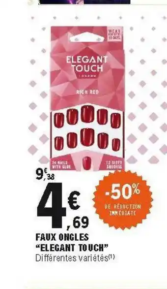 E.Leclerc Faux Ongles offre