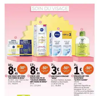 E.Leclerc Soin Visage Anti-rides offre