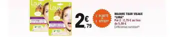 E.Leclerc Masque Tissu Visage offre