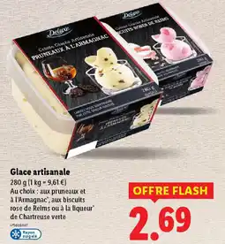 Lidl Glace artisanale offre