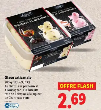 Lidl Glace artisanale offre