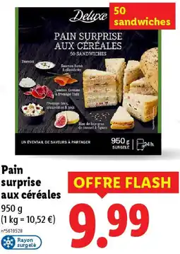 Lidl Pain surprise aux céréales offre