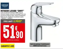 Batkor GROHE Mitigeur lavabo "swift" offre