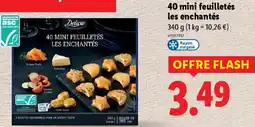 Lidl 40 mini feuilletés les enchantés offre