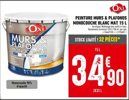 Batkor OXI Peinture murs & plafonds monocouche blanc mat offre