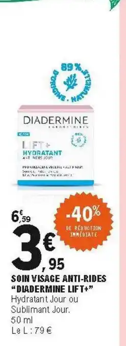 E.Leclerc Soin Visage Anti-rides offre