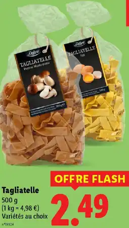 Lidl Tagliatelle offre