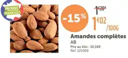 L'Eau Vive Amandes complètes offre