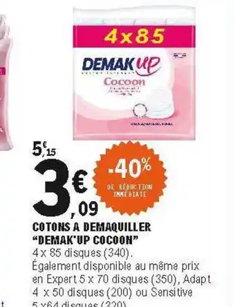 Cotons à Démaquiller 