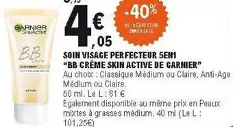 E.Leclerc Soin Visage Perfecteur 5 En 1 offre