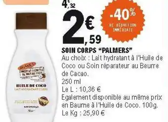 Soin Corps
