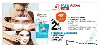 E.Leclerc Gel Nettoyant Visage offre