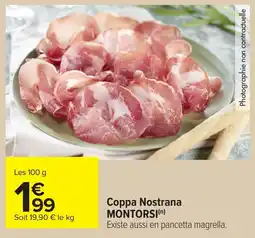 Carrefour MONTORSI Coppa Nostrana offre