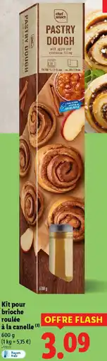 Lidl Kit pour brioche roulée à la canelle offre