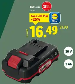 Lidl Batterie offre