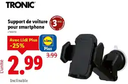 Lidl Support de voiture pour smartphone offre