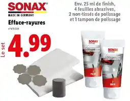 Lidl SONAX Efface-rayures offre