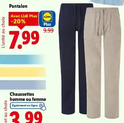 Lidl Pantalon offre