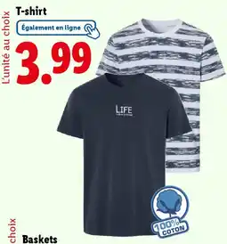 Lidl T-shirt offre