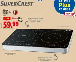 Lidl SILVERCREST Plaque à induction double offre