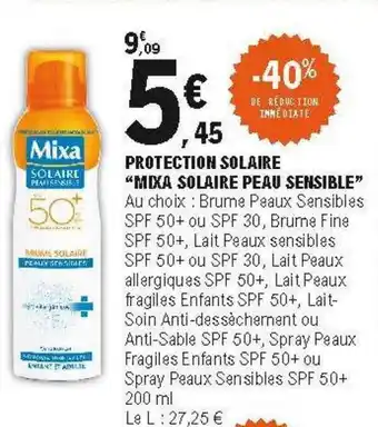 E.Leclerc Protection Solaire offre