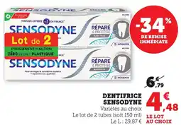 Bi1 Dentifrice sensodyne offre