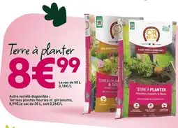 Ma Jardinerie Or Brun Terre à planter offre