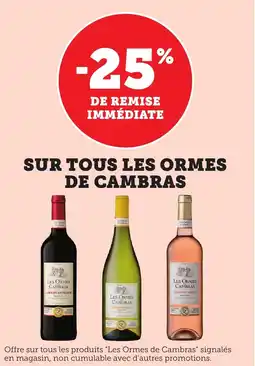 Sur tous les ormes de cambras
