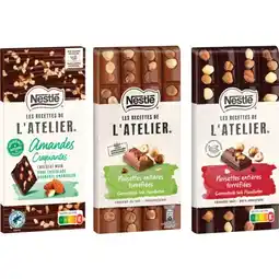 Carrefour LES RECETTES DE L'ATELIER NESTLÉ SUR TOUS LES CHOCOLATS offre