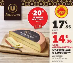 Bi1 Morbier aop u saveurs offre