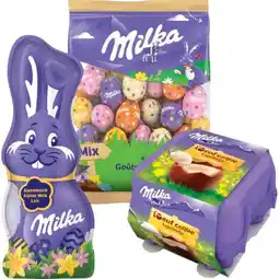 Carrefour Market MILKA SUR TOUS LES CHOCOLATS DE PÂQUES offre