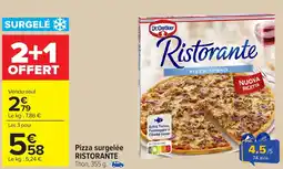 Carrefour RISTORANTE Pizza surgelée offre