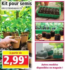 Norma Kit pour semis offre