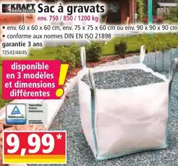 Norma KRAFT Sac à gravats offre