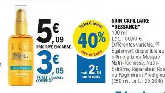 E.Leclerc Soin Capillaire offre