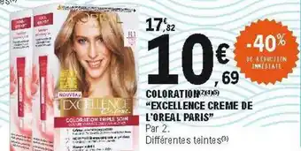 E.Leclerc Coloration offre