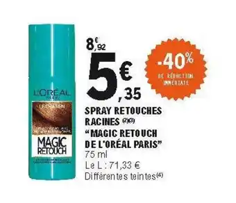 Spray Retouches Racines 