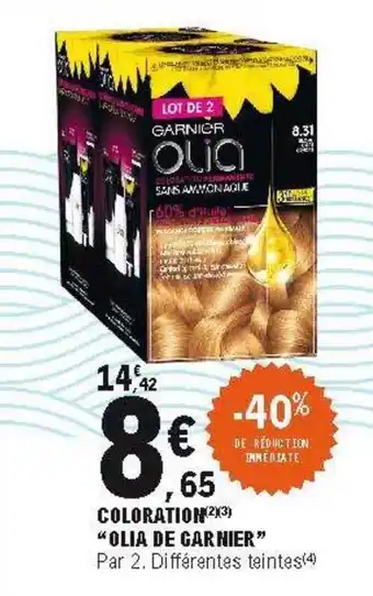 E.Leclerc Coloration  offre