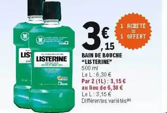 E.Leclerc Bain De Bouche offre