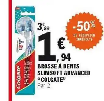 E.Leclerc Brosse à Dents Slimsoft Advanced offre