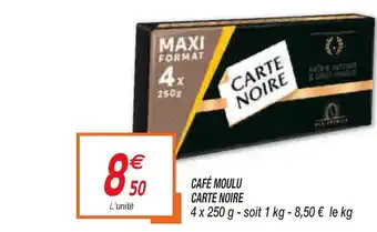 Netto Cafè Moulu Carte Noire offre