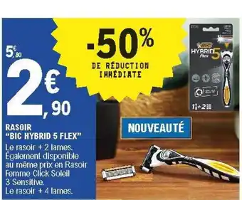E.Leclerc Rasoir offre