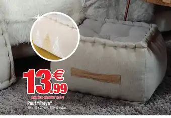 Pouf 'Freya"