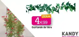 Kandy Guirlande de lière offre